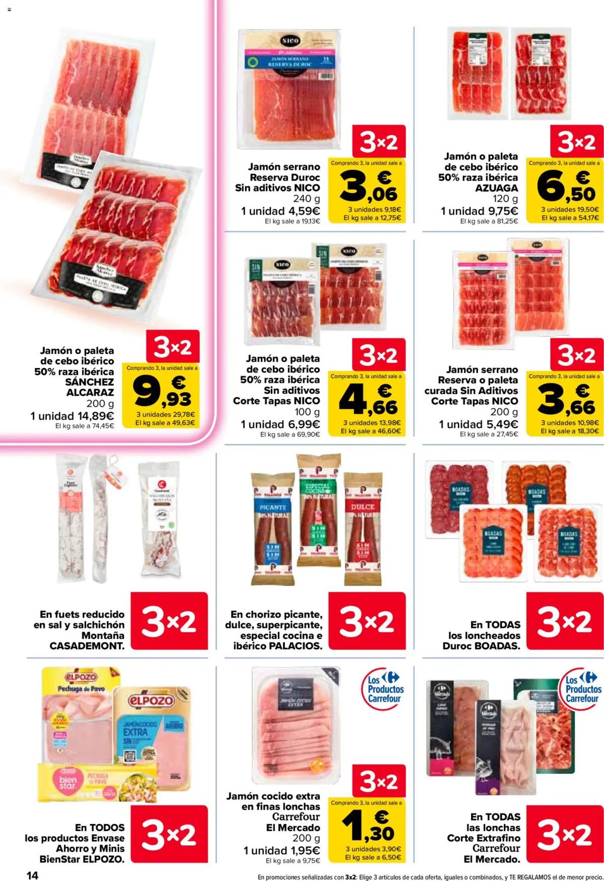 Folleto Carrefour · 3x2 — Página 14