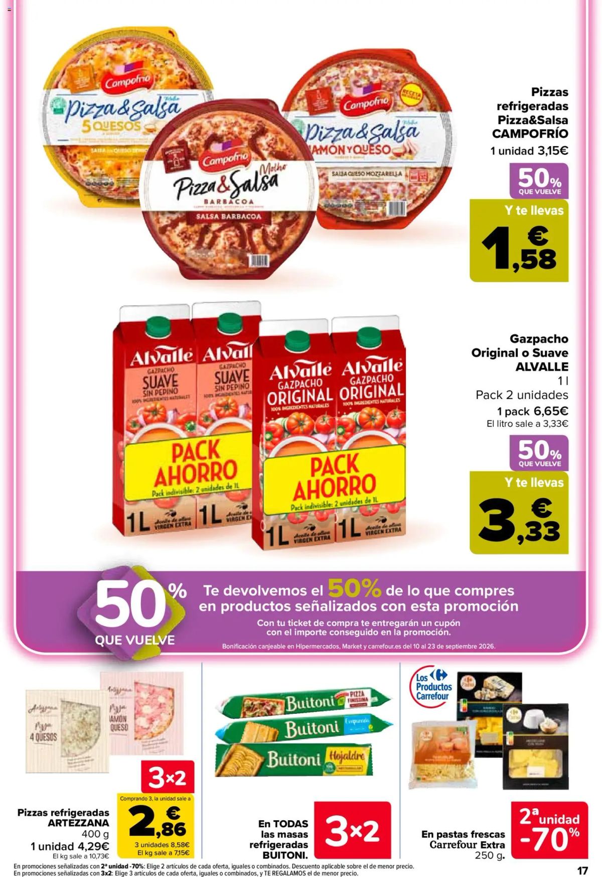 Folleto Carrefour · 3x2 — Página 17