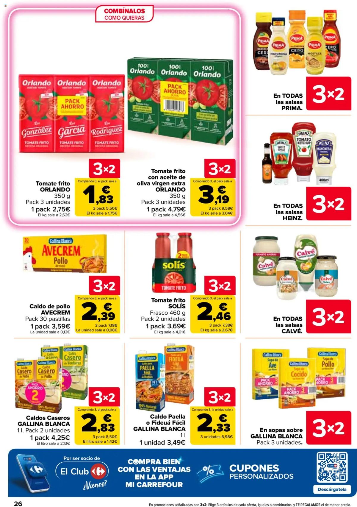 Folleto Carrefour · 3x2 — Página 28