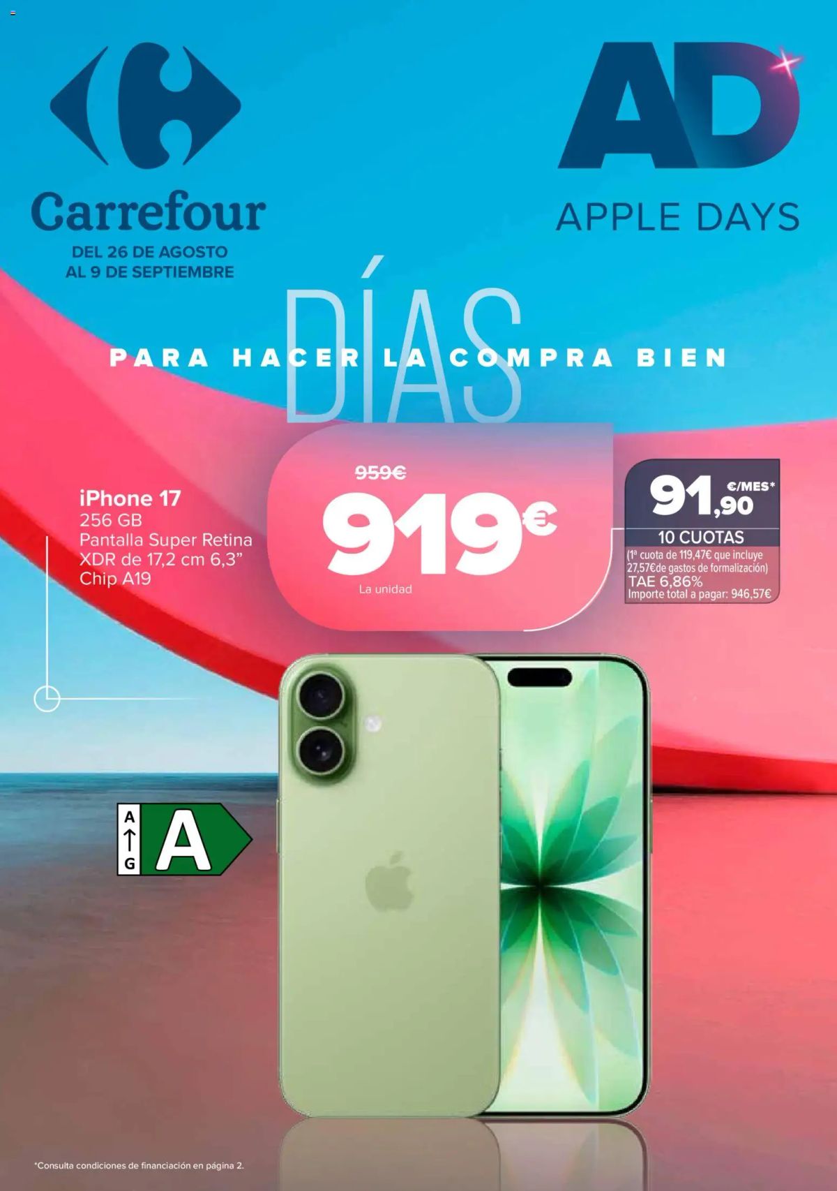 Folleto Carrefour · APPLE DAYS — Página 1