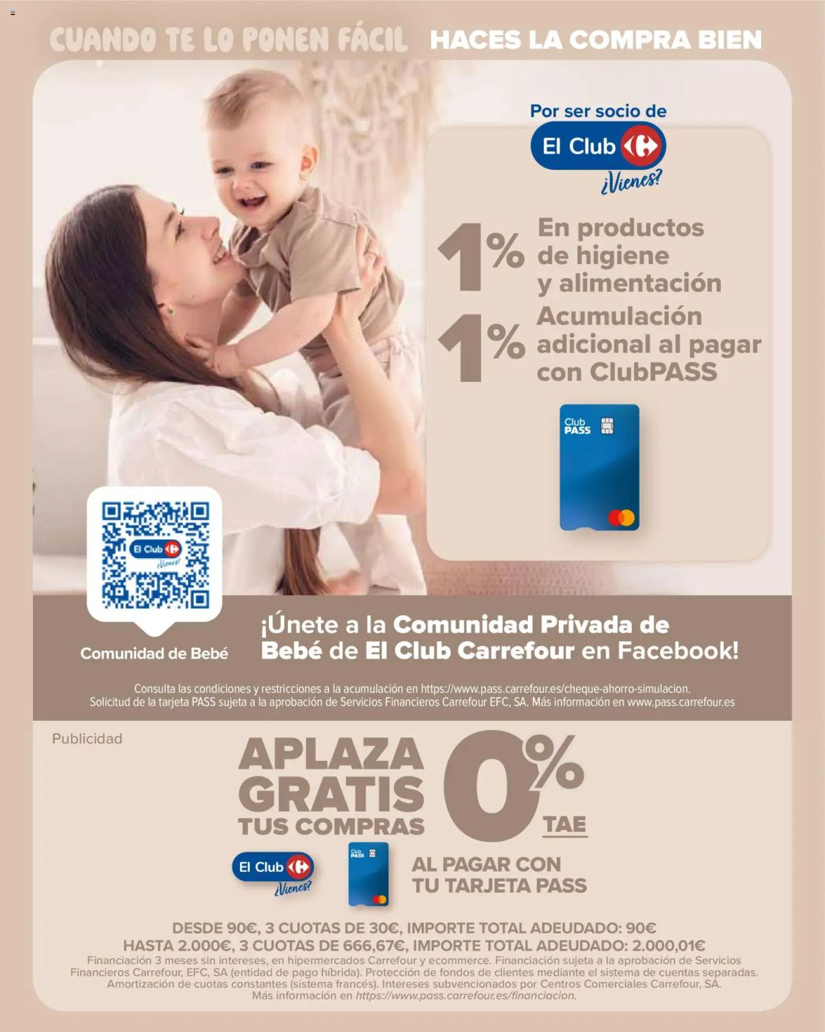 Folleto Carrefour · BEBÉ — Página 2