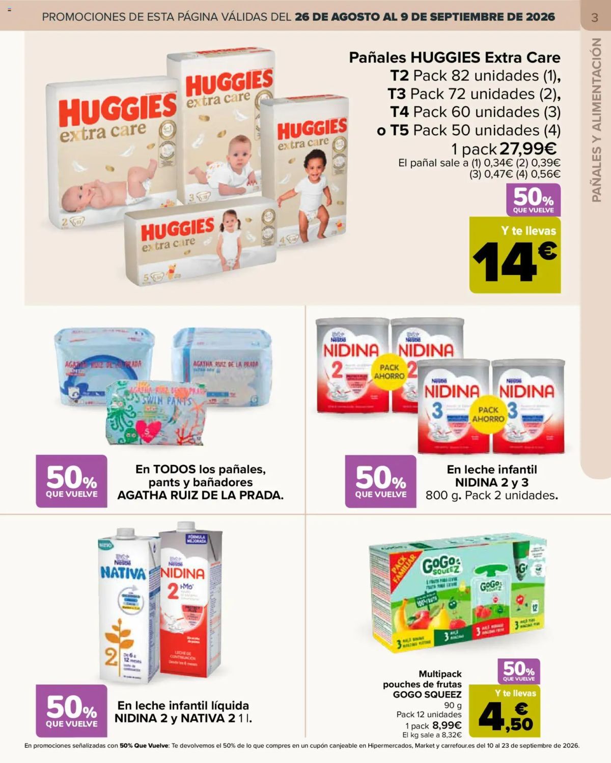Folleto Carrefour · BEBÉ — Página 3