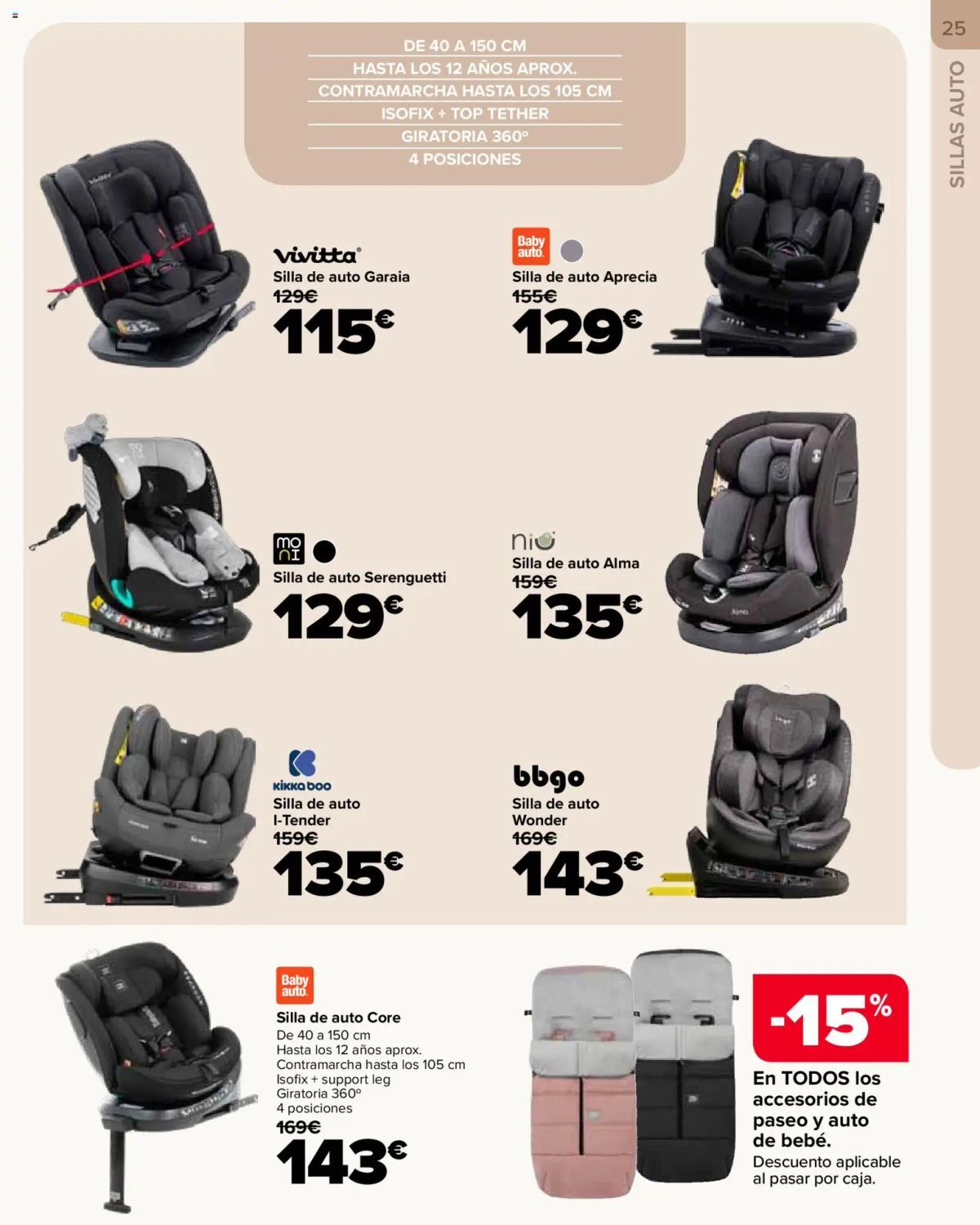 Folleto Carrefour · BEBÉ — Página 25