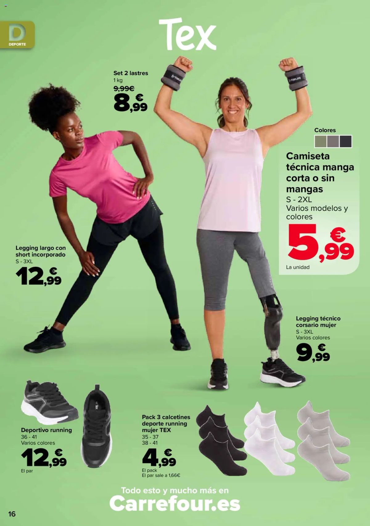 Folleto Carrefour · JEANS Y DEPORTE — Página 16
