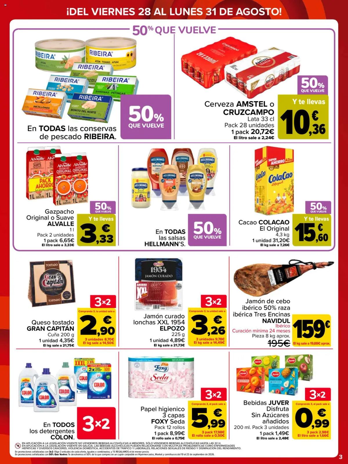 Folleto Carrefour · PRECIO IMBATIBLE — Página 3
