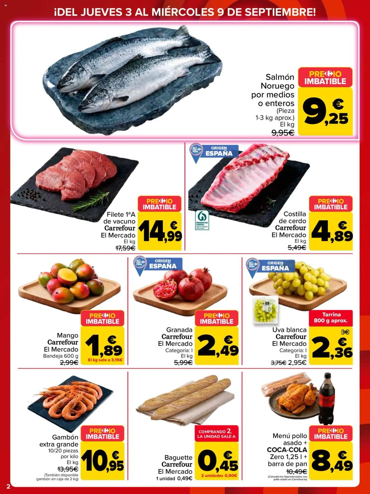 Folleto Carrefour · PRECIO IMBATIBLE — Página 2