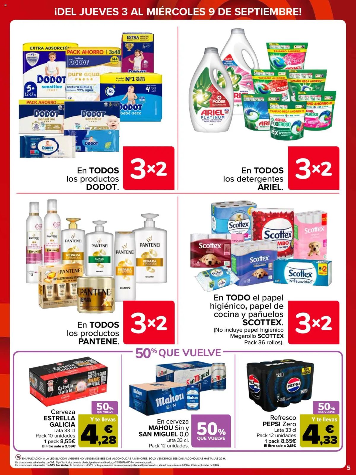 Folleto Carrefour · PRECIO IMBATIBLE — Página 5
