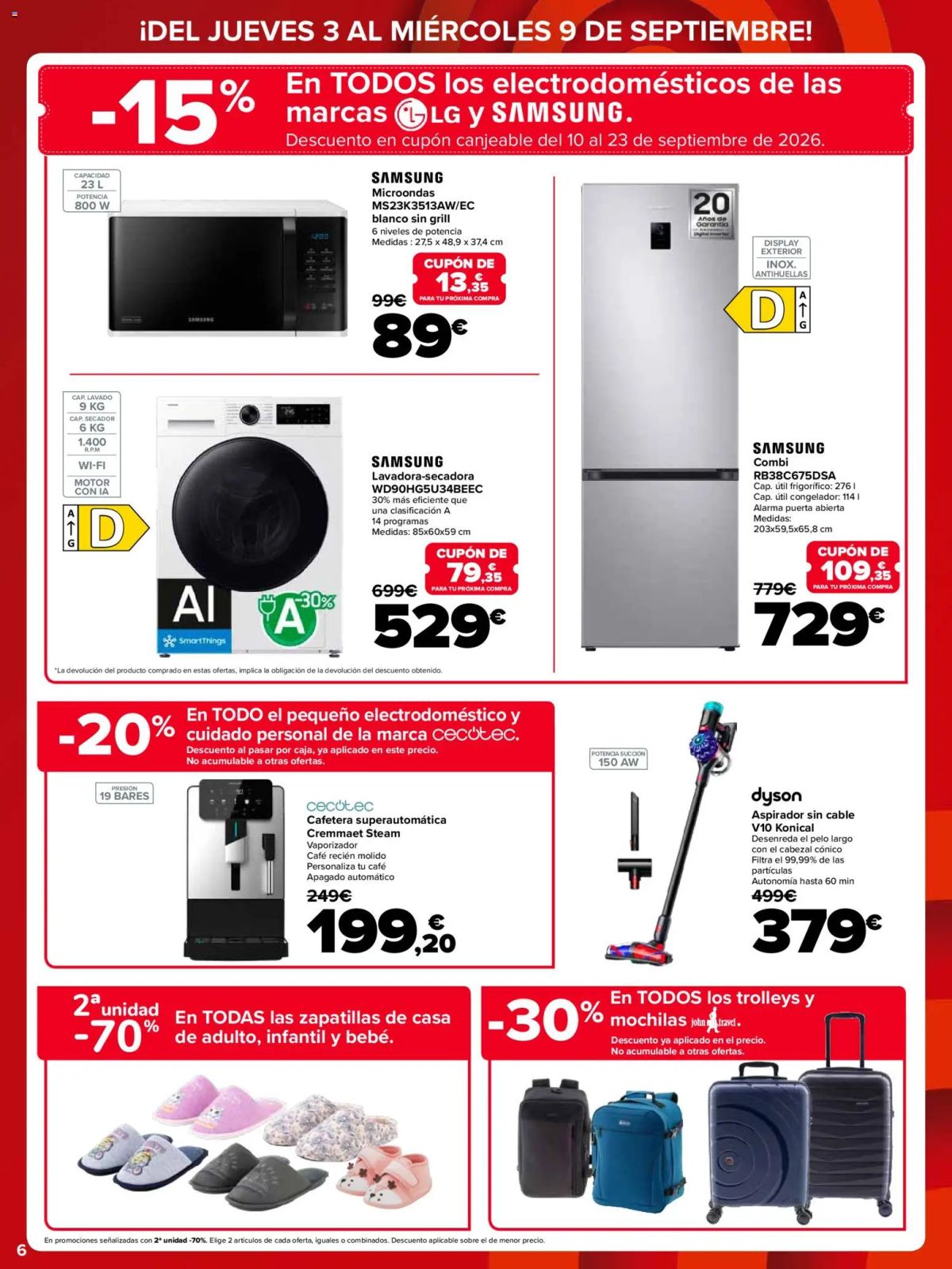 Folleto Carrefour · PRECIO IMBATIBLE — Página 6