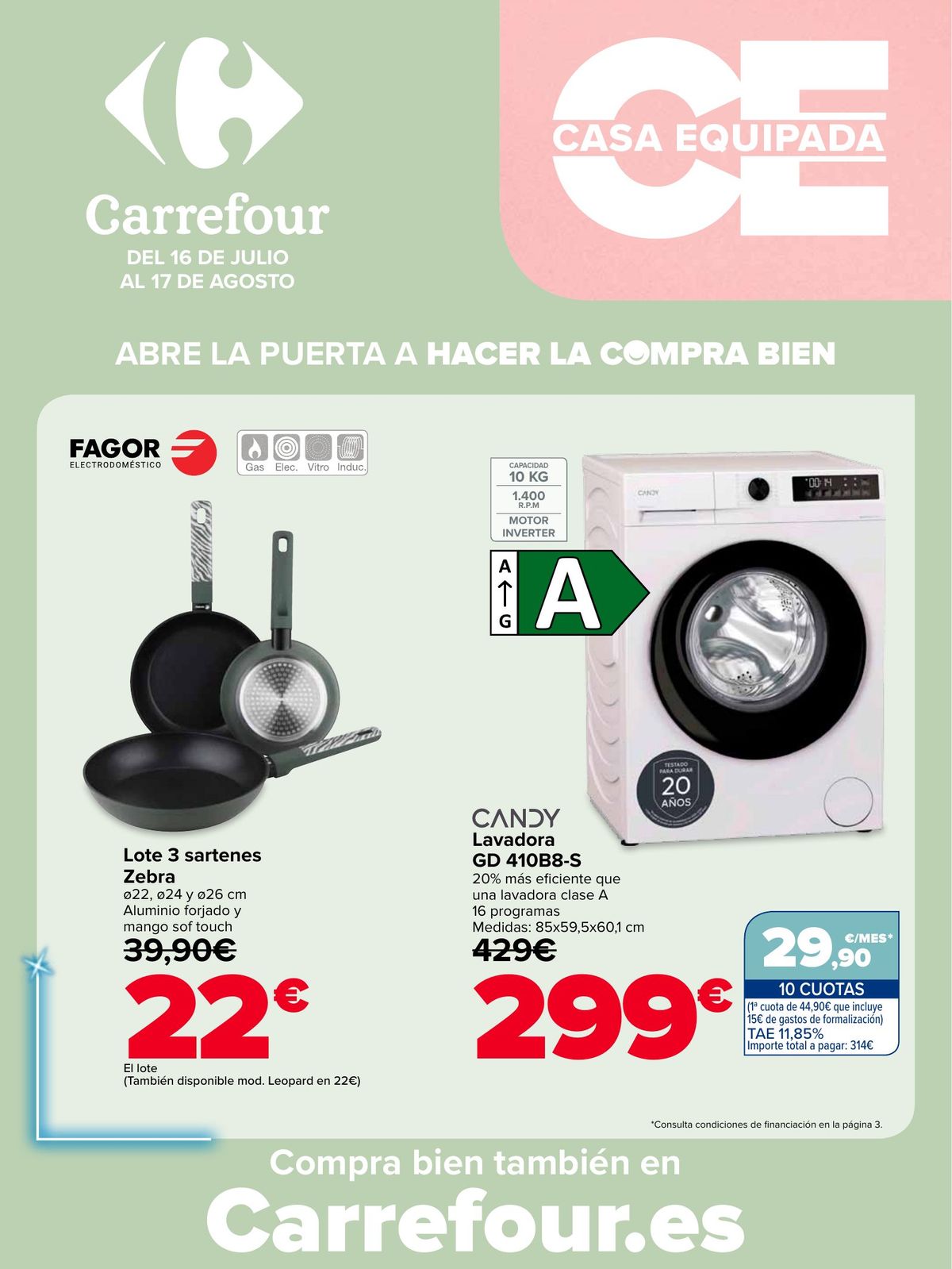 Folleto Carrefour · CASA EQUIPADA — Página 1