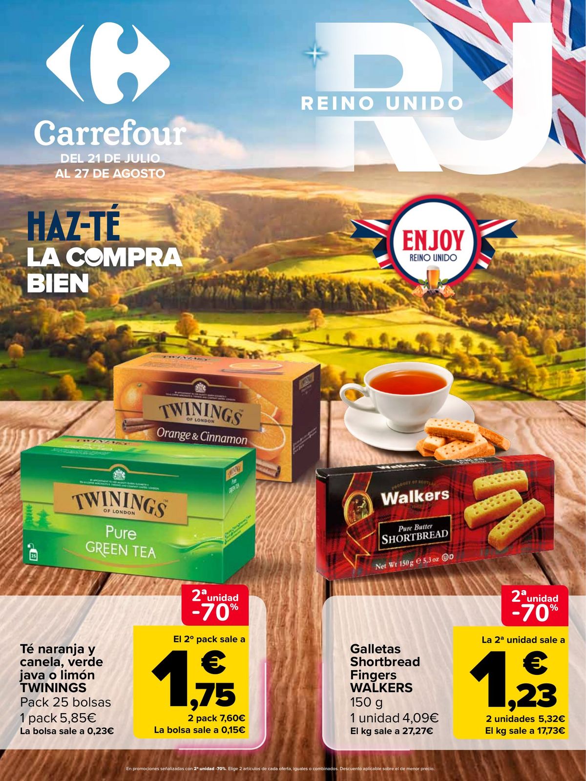 Folleto Carrefour · REINO UNIDO — Página 1