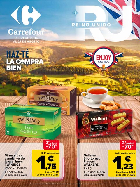 Portada Folleto Carrefour · REINO UNIDO