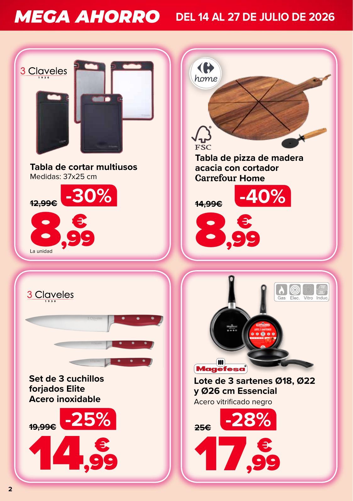 Folleto Carrefour · MEGA AHORRO — Página 2