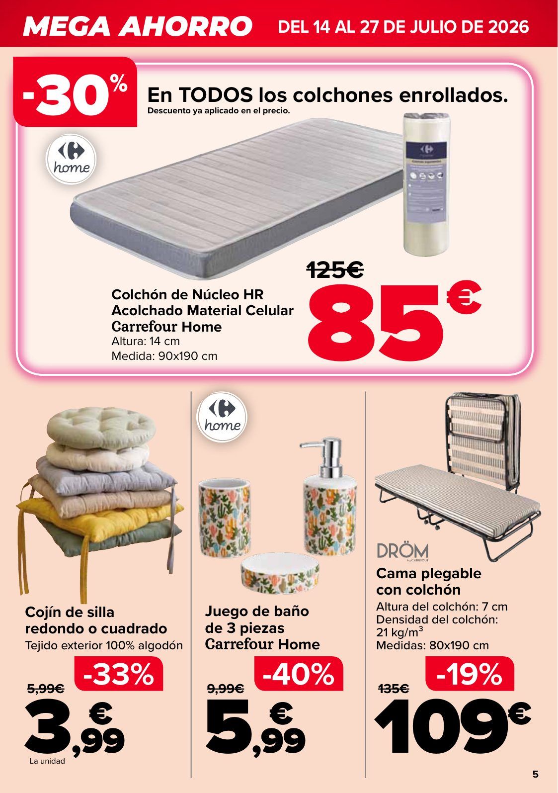 Folleto Carrefour · MEGA AHORRO — Página 5