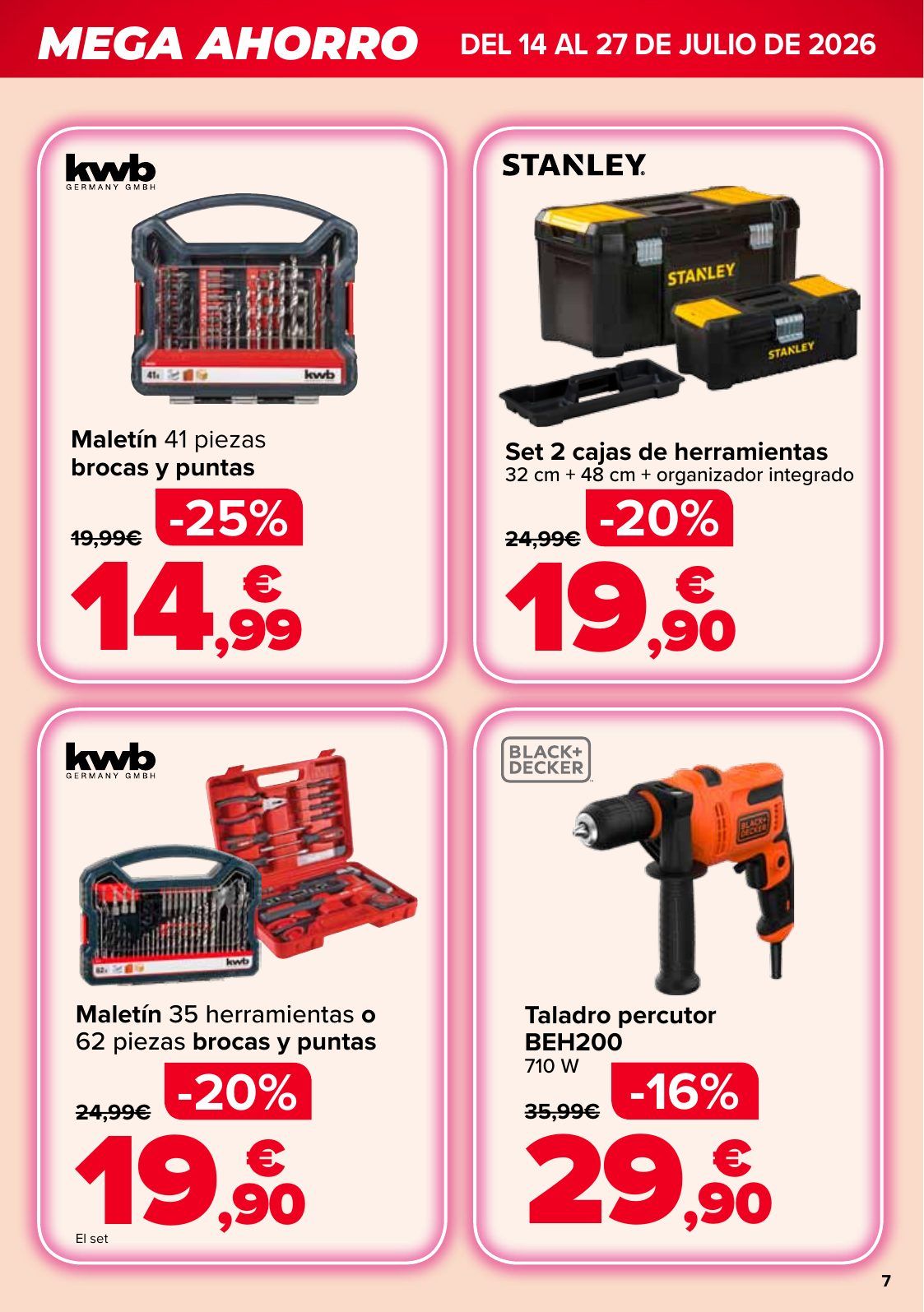 Folleto Carrefour · MEGA AHORRO — Página 7