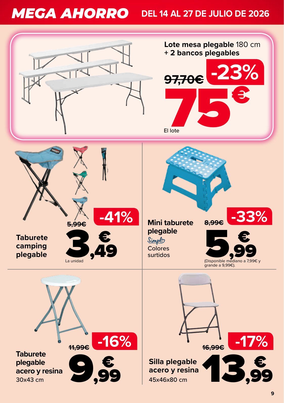 Folleto Carrefour · MEGA AHORRO — Página 9