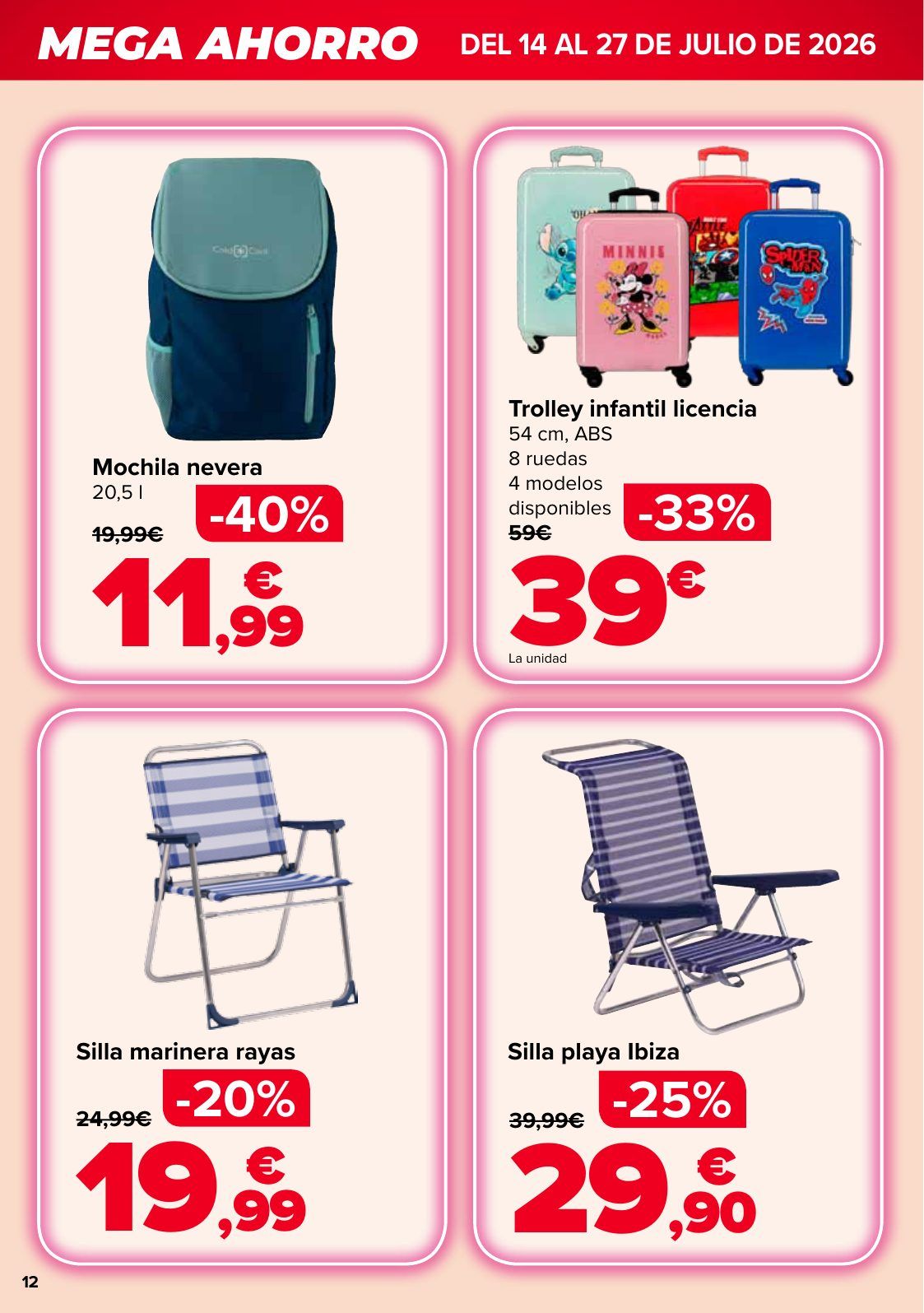Folleto Carrefour · MEGA AHORRO — Página 12