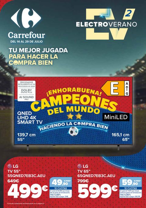 Portada Folleto Carrefour · ELECTROVERANO II