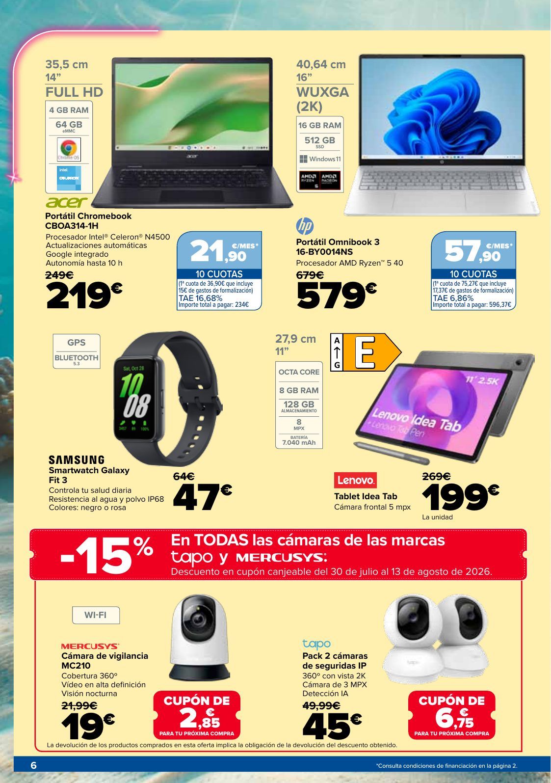 Folleto Carrefour · ELECTROVERANO II — Página 6