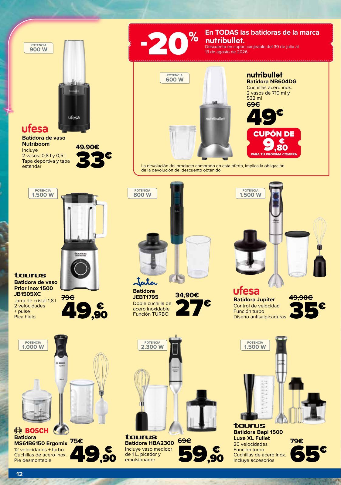 Folleto Carrefour · ELECTROVERANO II — Página 12