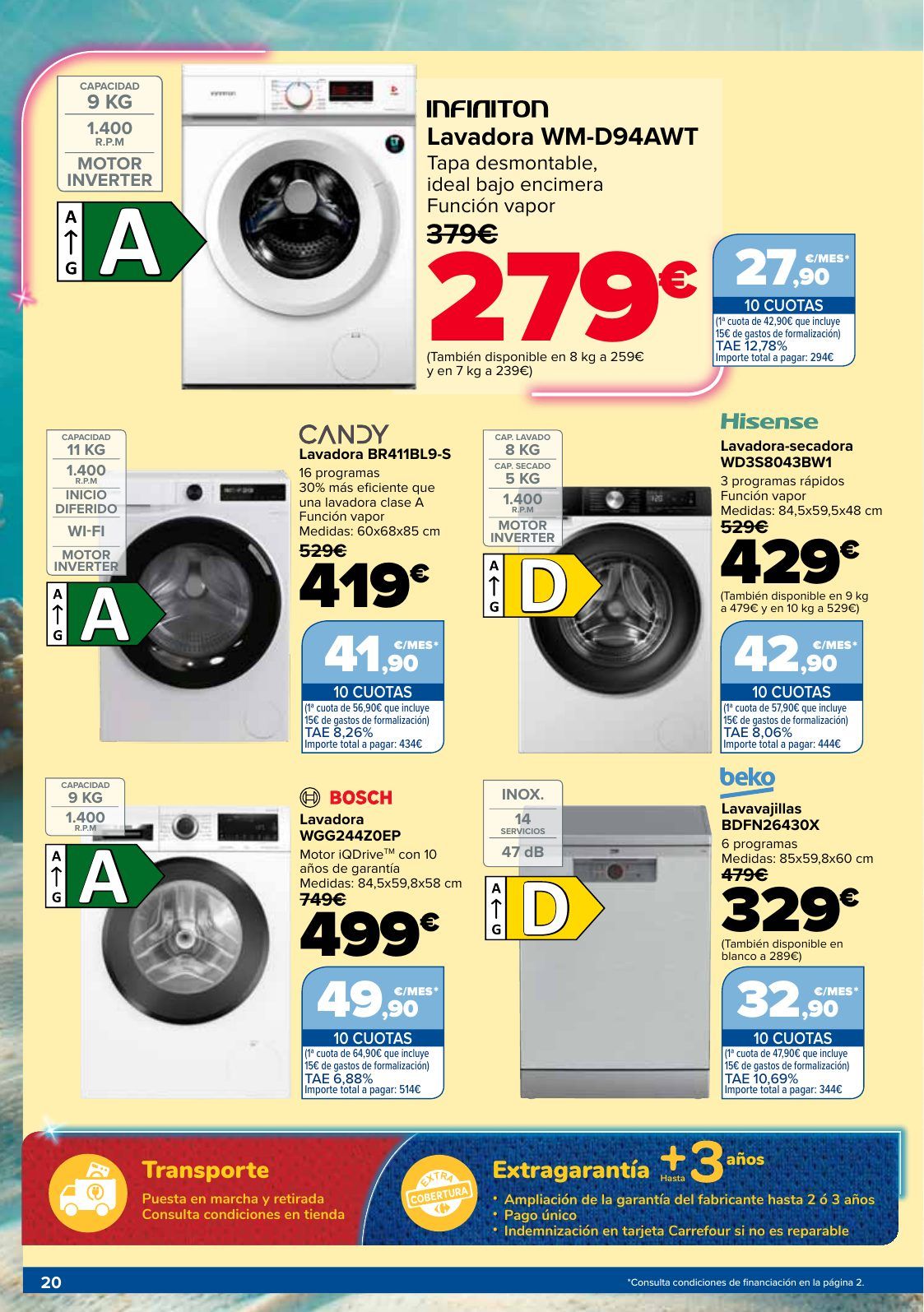 Folleto Carrefour · ELECTROVERANO II — Página 20