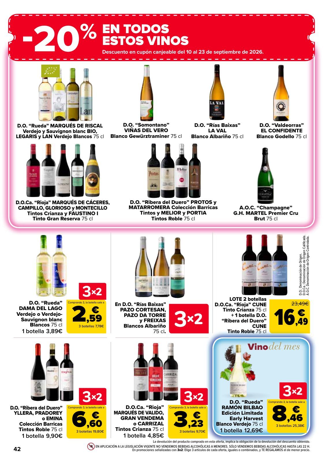 Folleto Carrefour · 3x2 — Página 44