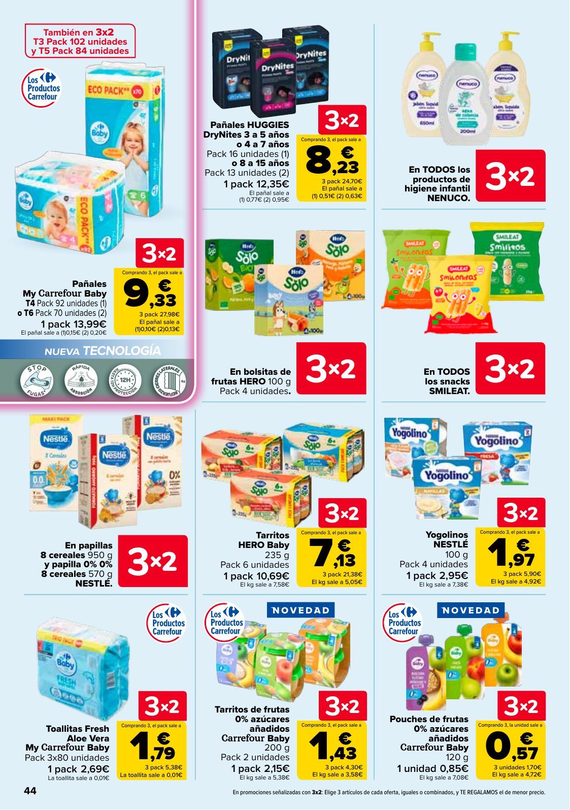 Folleto Carrefour · 3x2 — Página 46