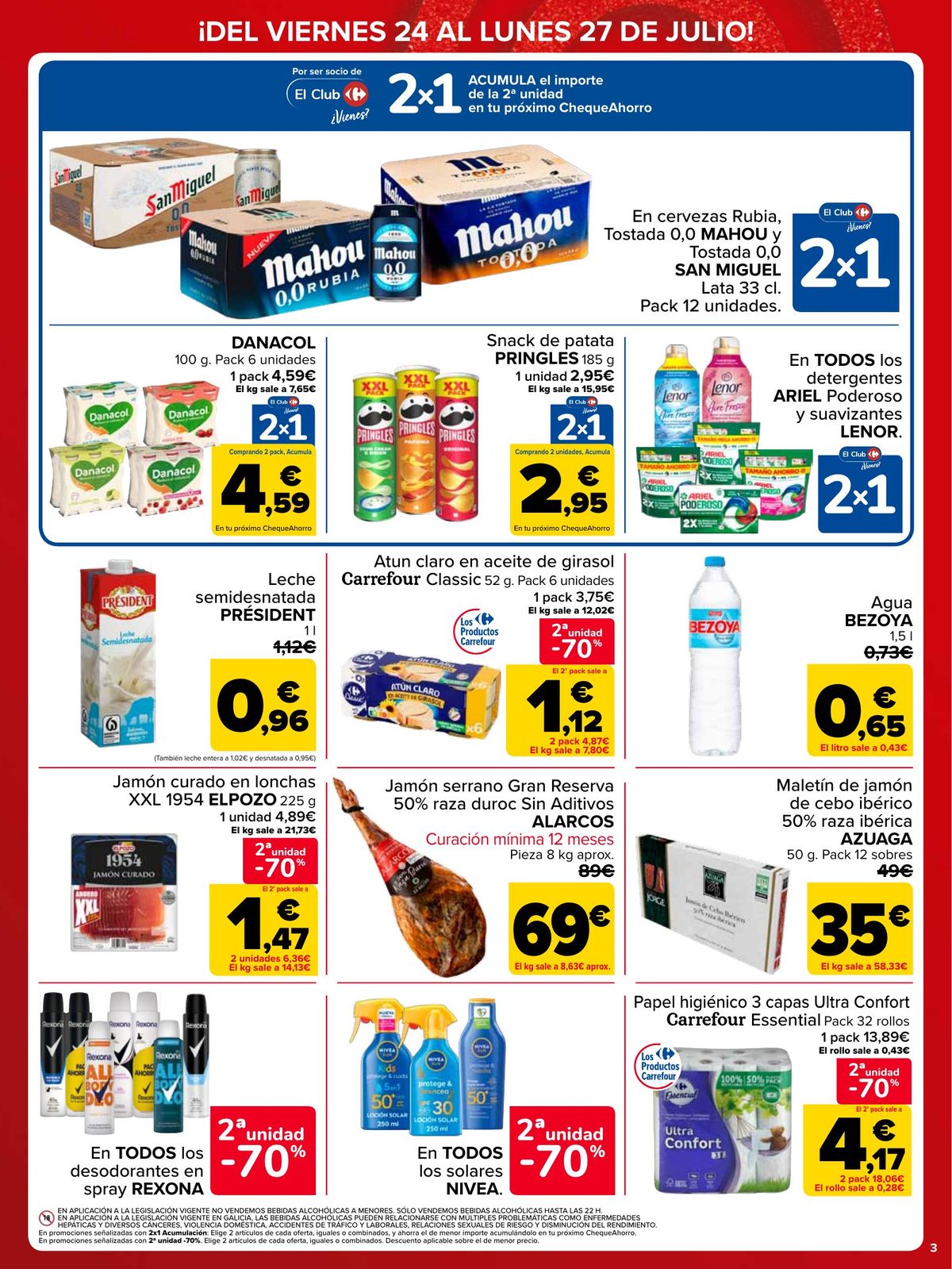Folleto Carrefour · PRECIO IMBATIBLE — Página 3
