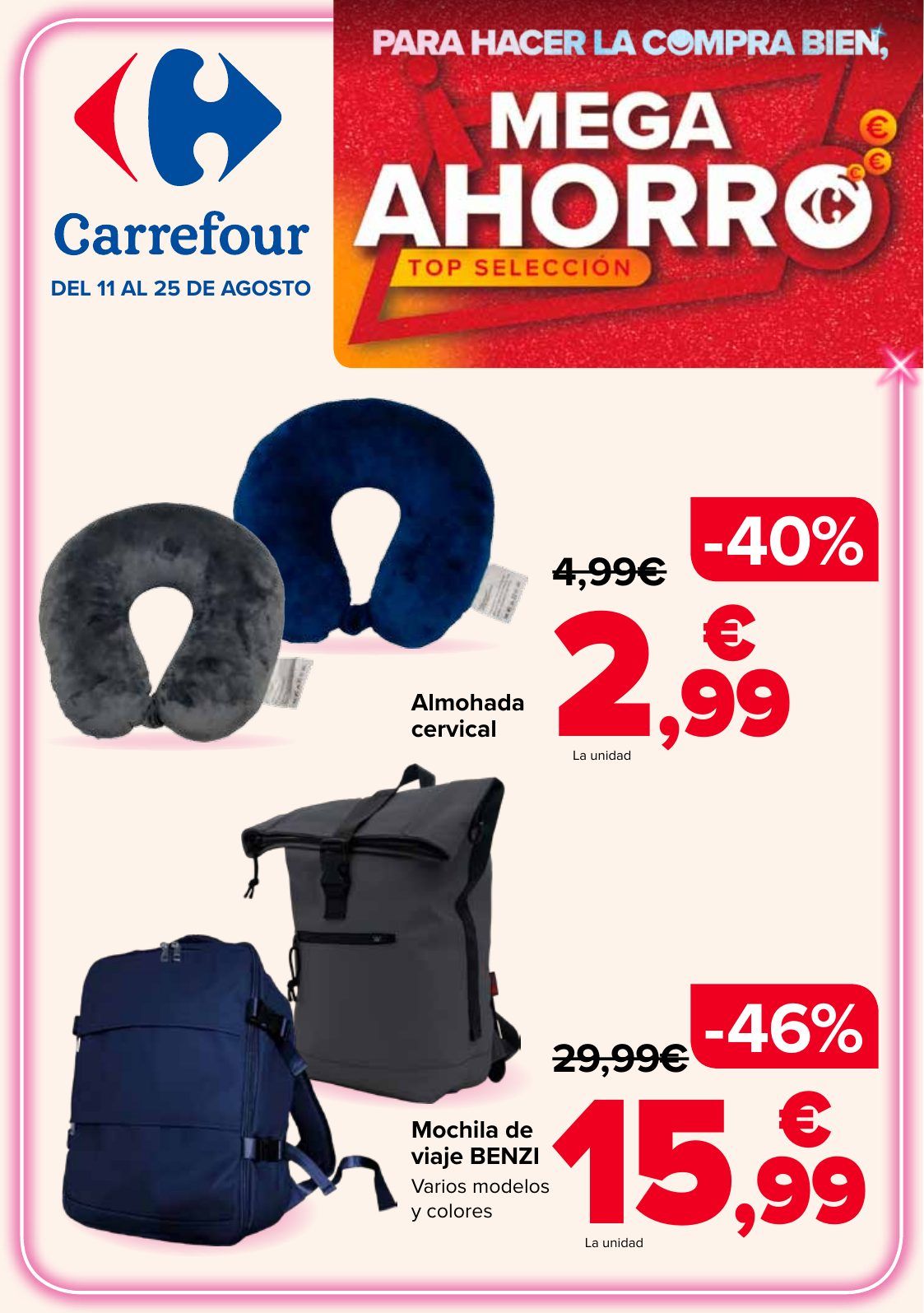 Folleto Carrefour · MEGA AHORRO — Página 1