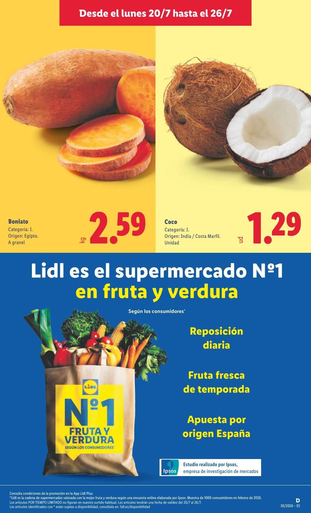 Folleto Lidl Alimentación · 20 de julio de 2026 – 26 de julio de 2026 — Página 5