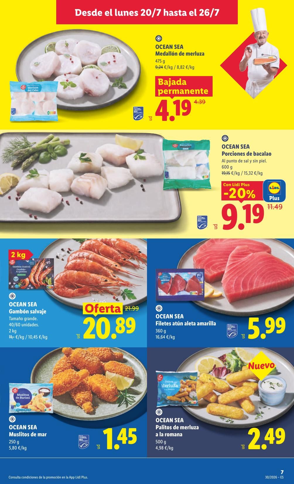 Folleto Lidl Alimentación · 20 de julio de 2026 – 26 de julio de 2026 — Página 11