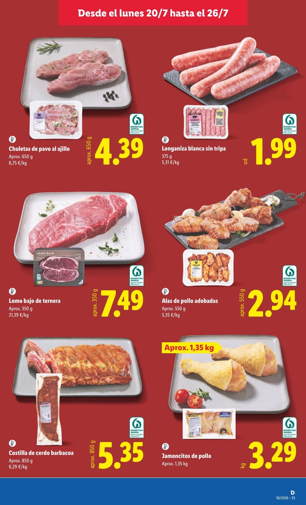 Folleto Lidl Alimentación · 20 de julio de 2026 – 26 de julio de 2026 — Página 21