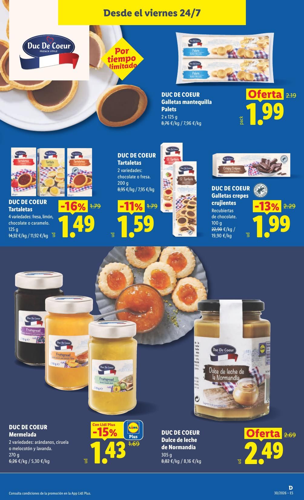Folleto Lidl Alimentación · 20 de julio de 2026 – 26 de julio de 2026 — Página 45