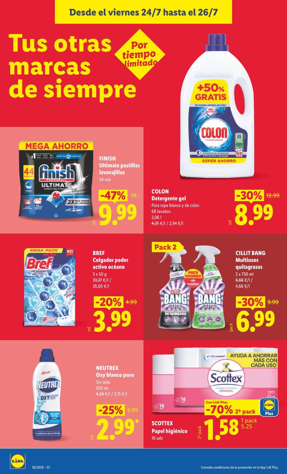 Folleto Lidl Alimentación · 20 de julio de 2026 – 26 de julio de 2026 — Página 48