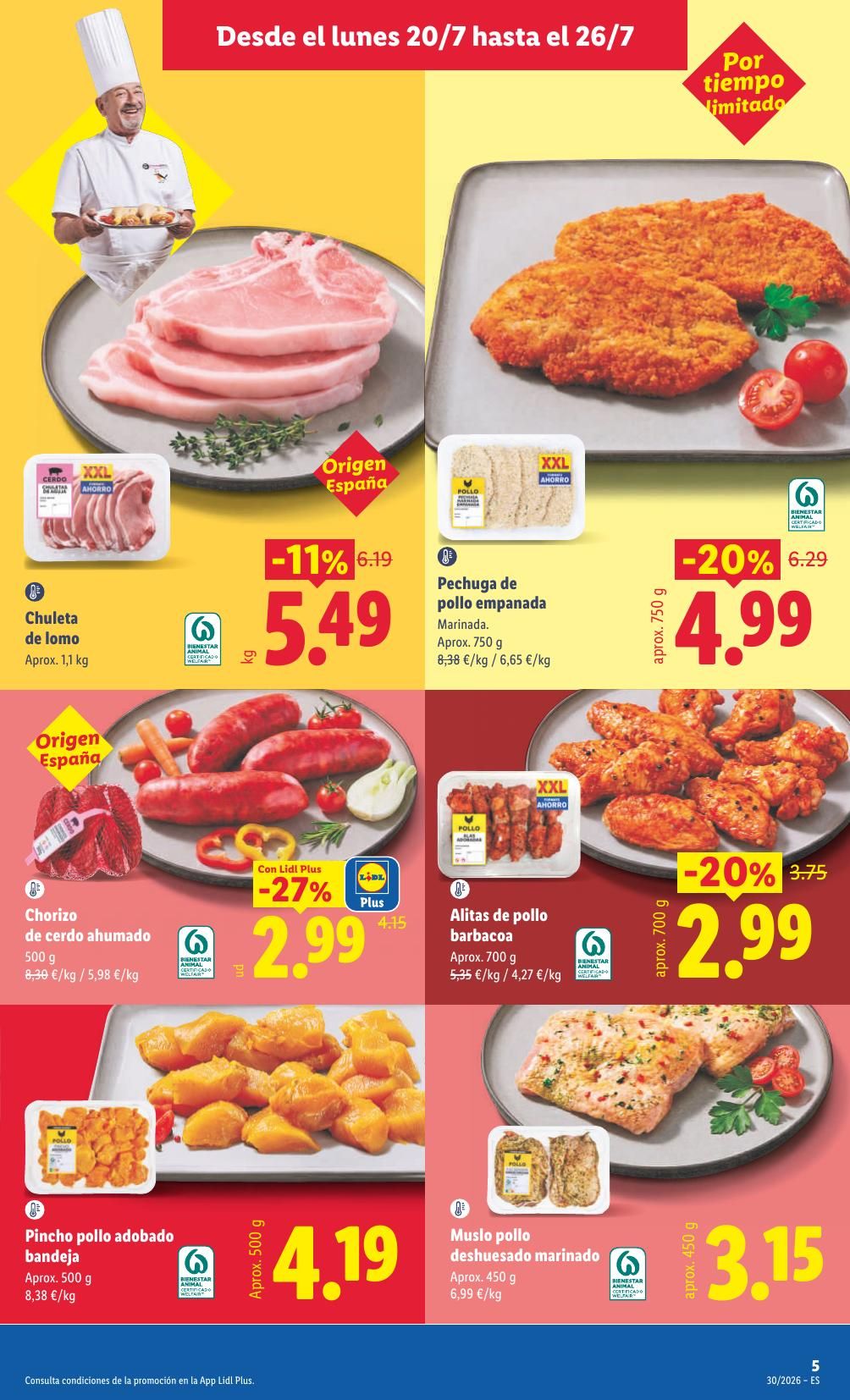 Folleto Lidl Alimentación · 20 de julio de 2026 – 26 de julio de 2026 — Página 9