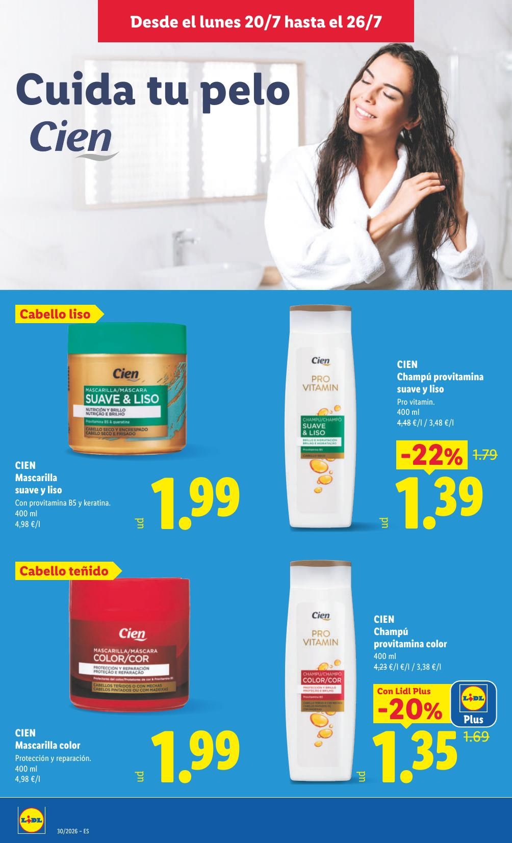 Folleto Lidl Alimentación · 20 de julio de 2026 – 26 de julio de 2026 — Página 28