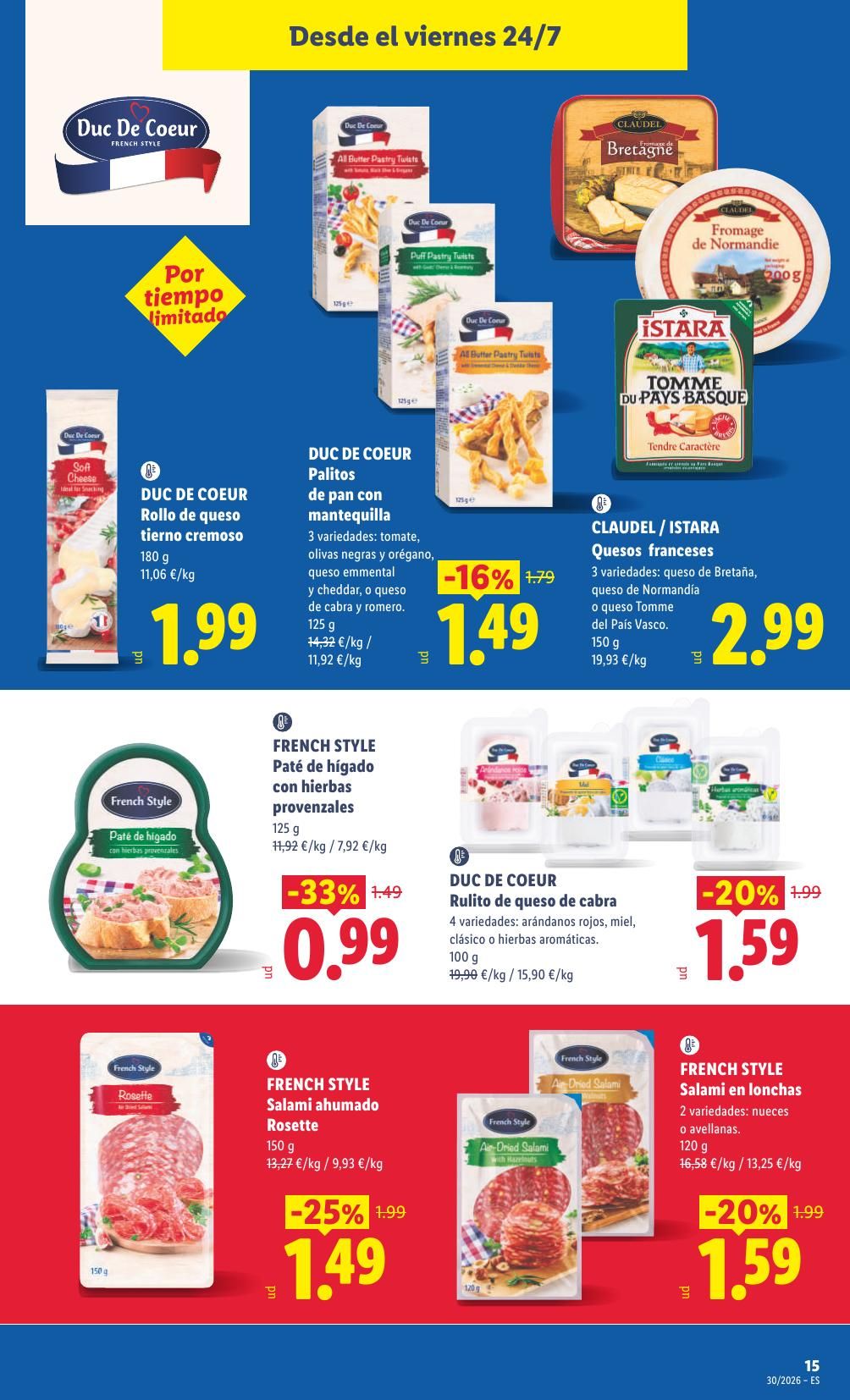 Folleto Lidl Alimentación · 20 de julio de 2026 – 26 de julio de 2026 — Página 41