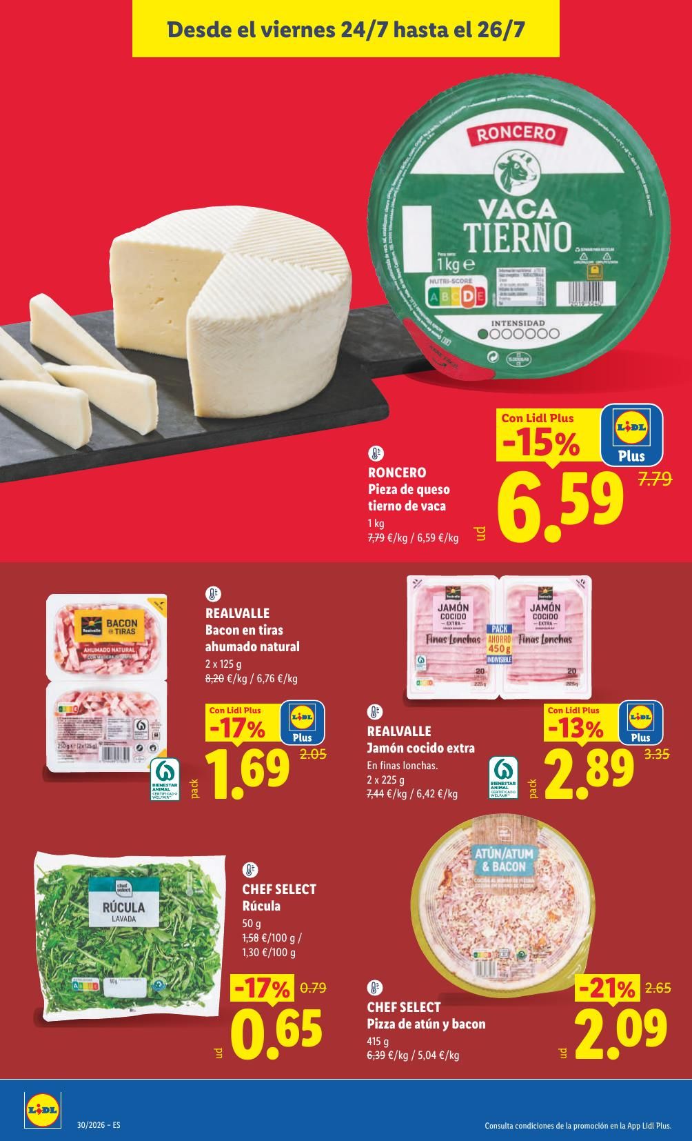 Folleto Lidl Alimentación · 20 de julio de 2026 – 26 de julio de 2026 — Página 32