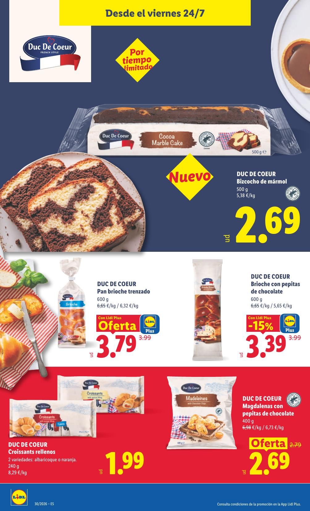 Folleto Lidl Alimentación · 20 de julio de 2026 – 26 de julio de 2026 — Página 44