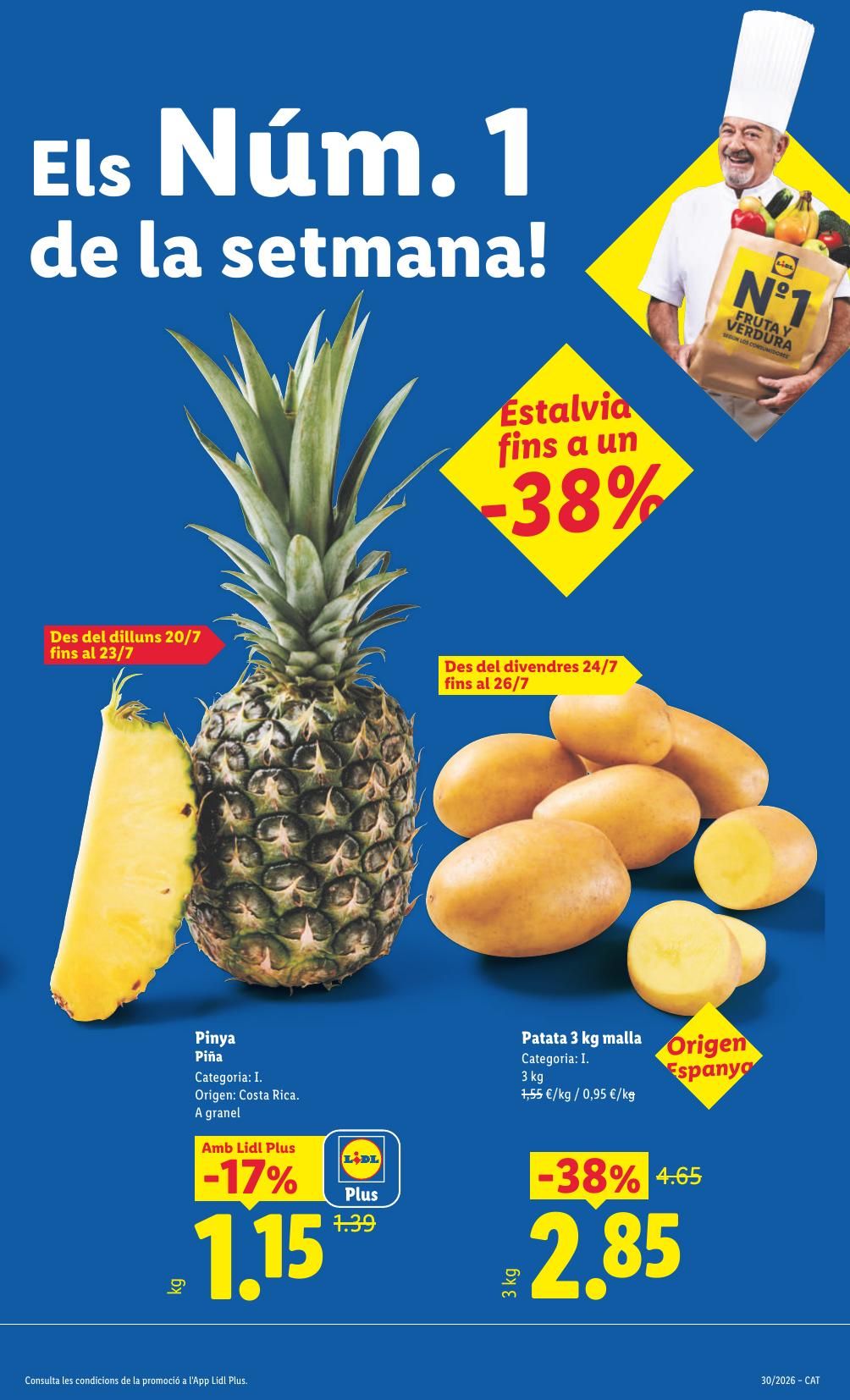 Folleto Lidl Alimentación · 20 de julio de 2026 – 26 de julio de 2026 — Página 3