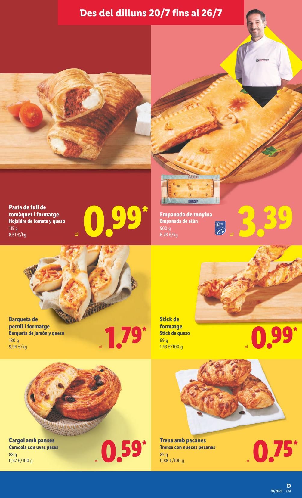 Folleto Lidl Alimentación · 20 de julio de 2026 – 26 de julio de 2026 — Página 7