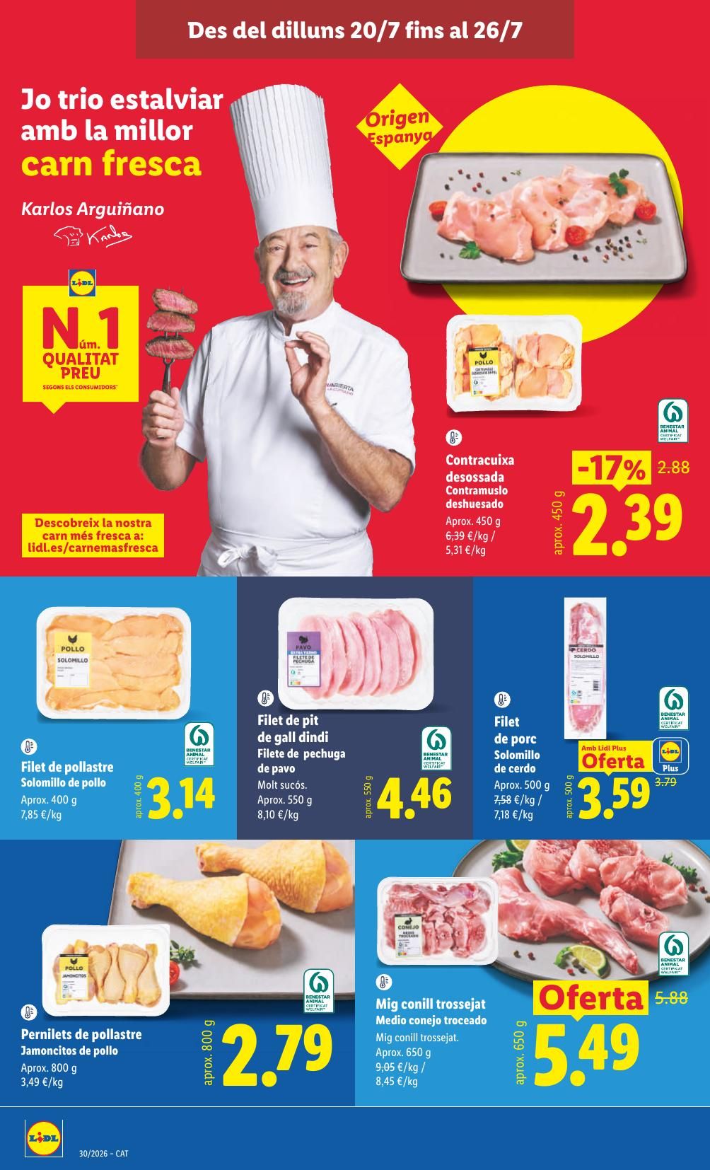 Folleto Lidl Alimentación · 20 de julio de 2026 – 26 de julio de 2026 — Página 8