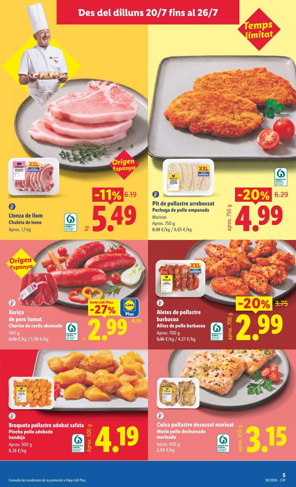 Folleto Lidl Alimentación · 20 de julio de 2026 – 26 de julio de 2026 — Página 9