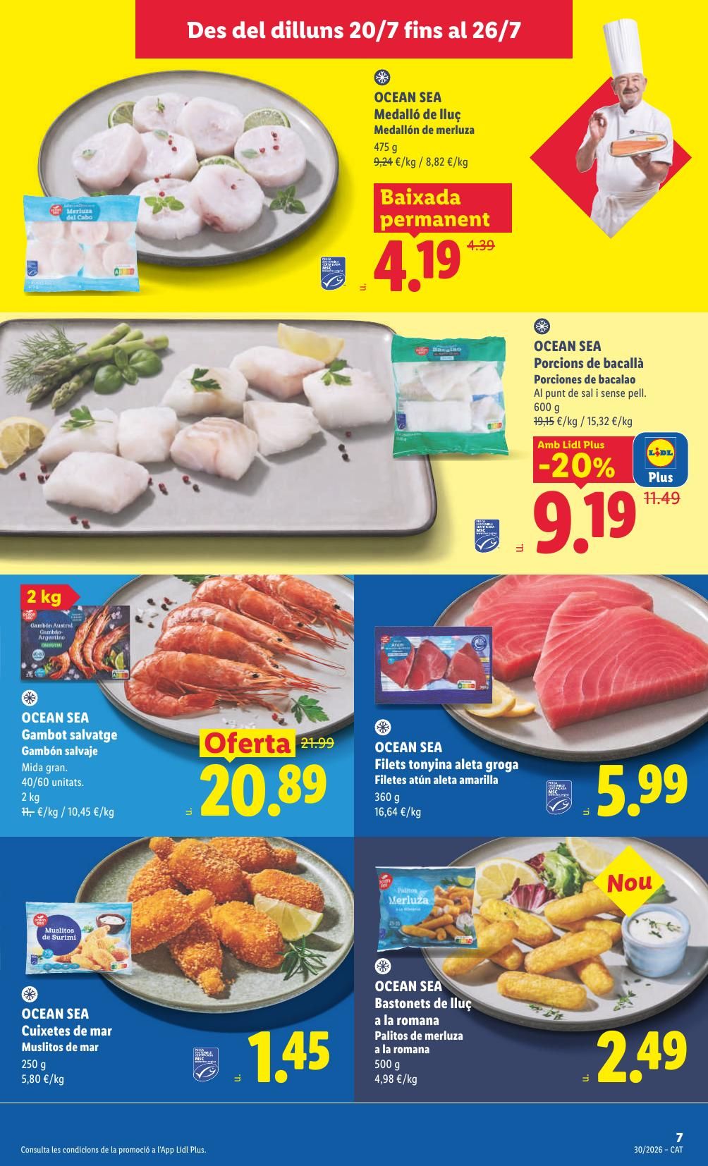 Folleto Lidl Alimentación · 20 de julio de 2026 – 26 de julio de 2026 — Página 11