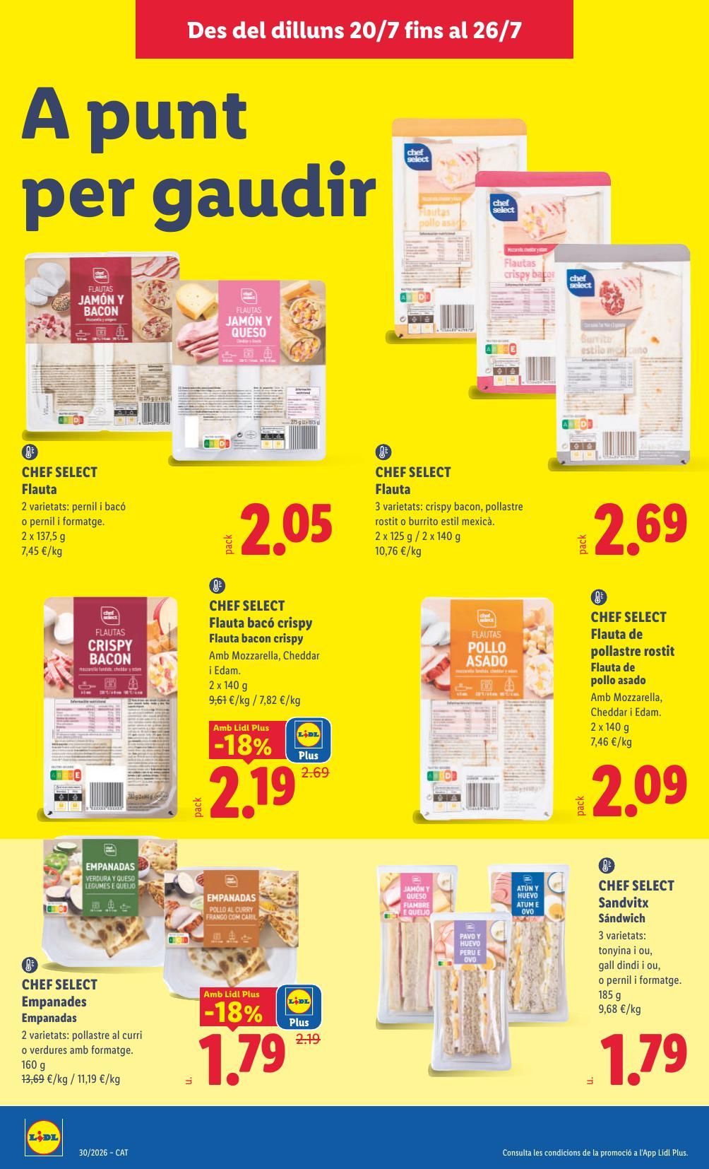 Folleto Lidl Alimentación · 20 de julio de 2026 – 26 de julio de 2026 — Página 12