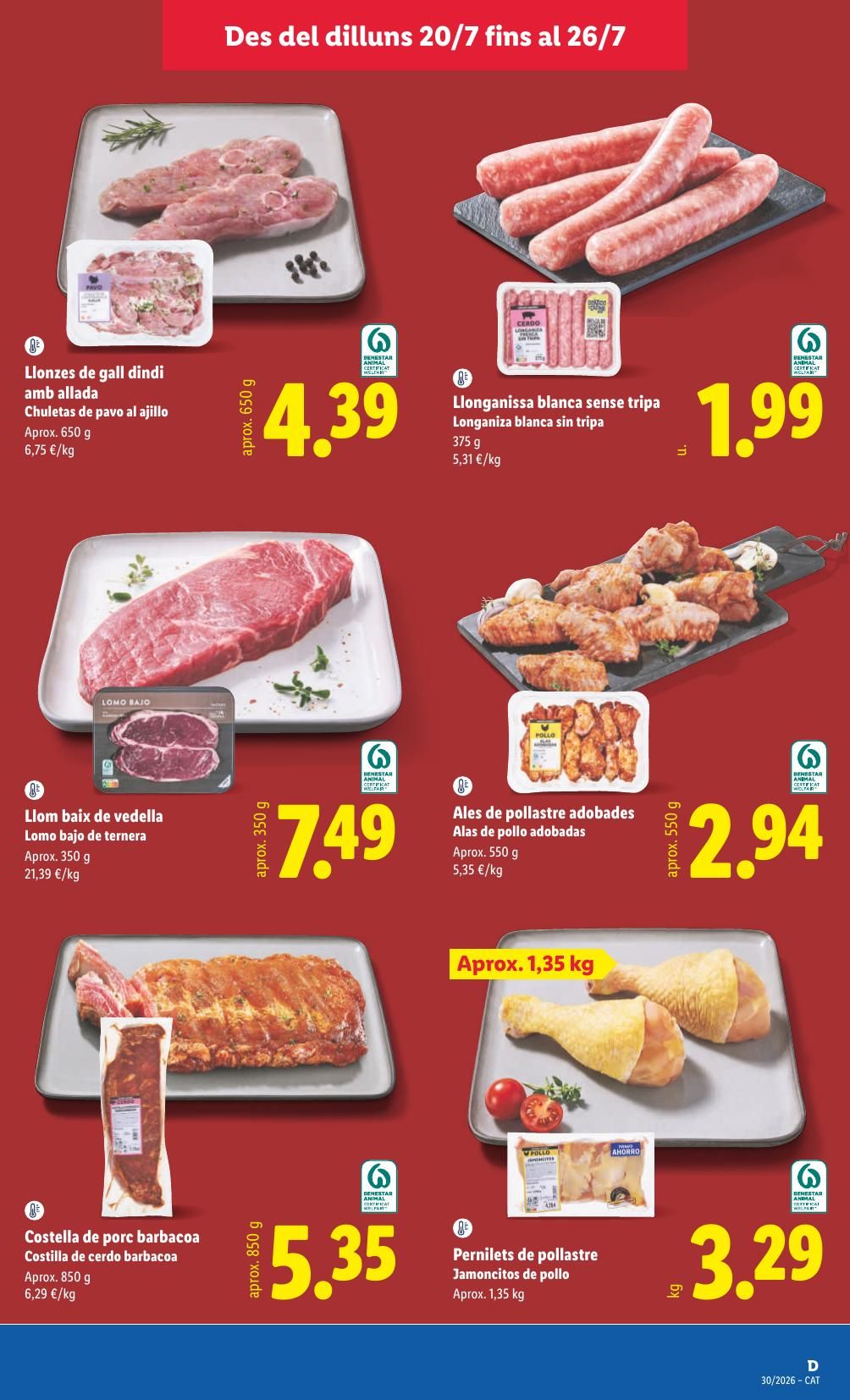 Folleto Lidl Alimentación · 20 de julio de 2026 – 26 de julio de 2026 — Página 21