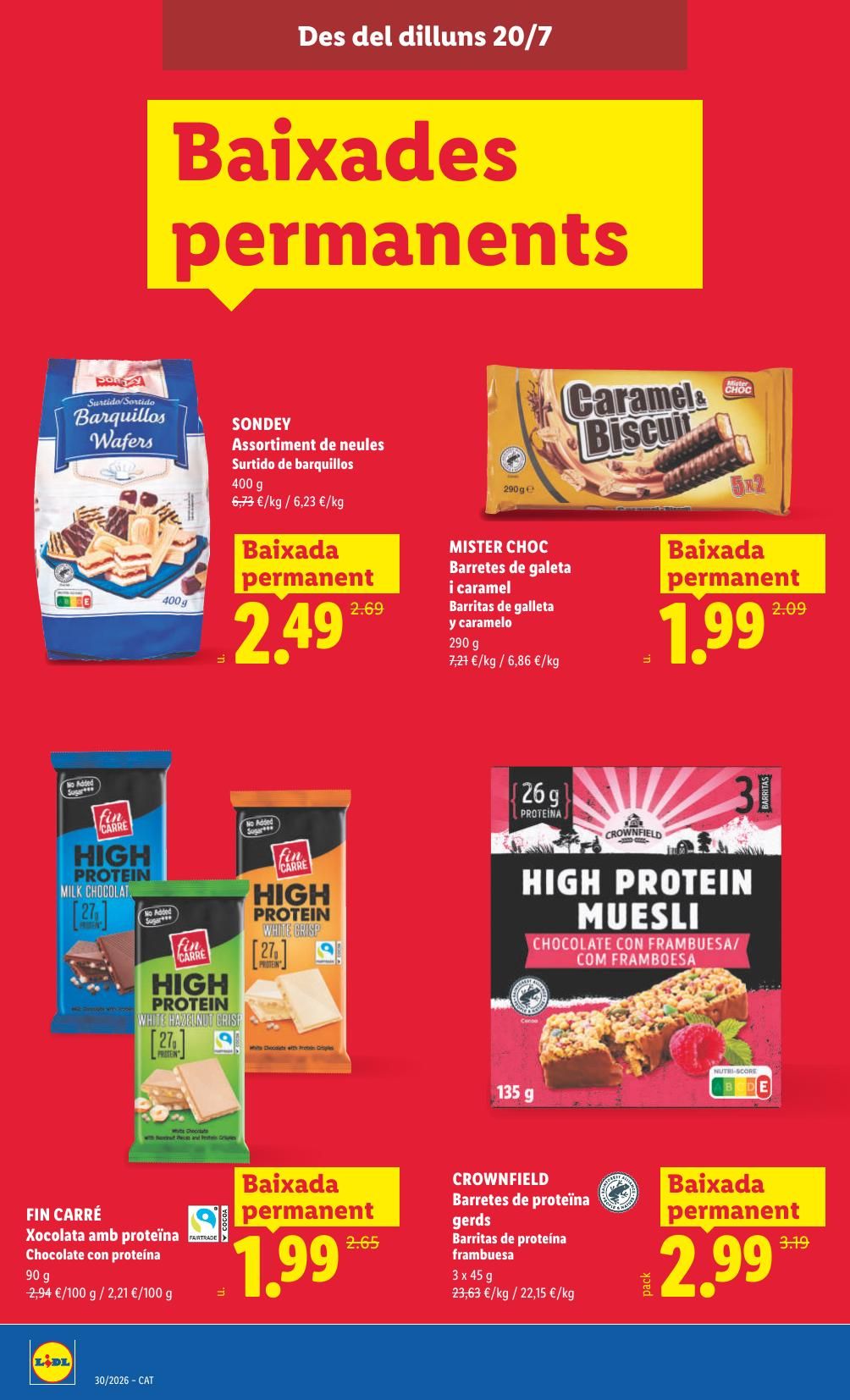 Folleto Lidl Alimentación · 20 de julio de 2026 – 26 de julio de 2026 — Página 24