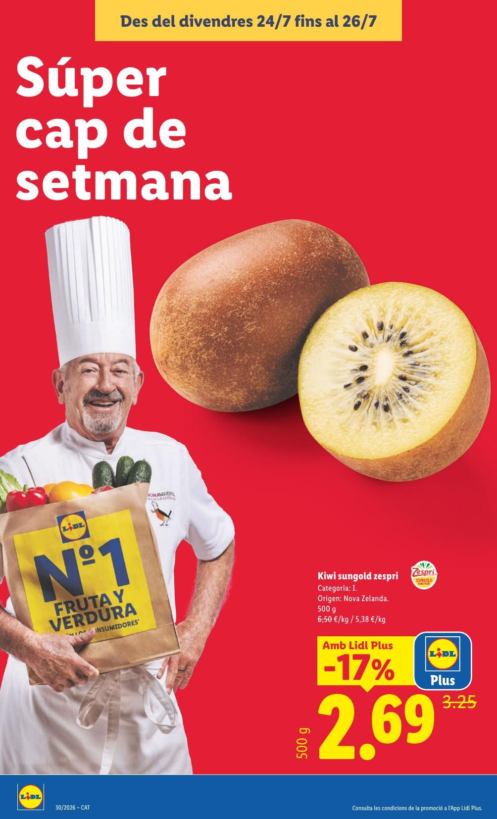Folleto Lidl Alimentación · 20 de julio de 2026 – 26 de julio de 2026 — Página 30
