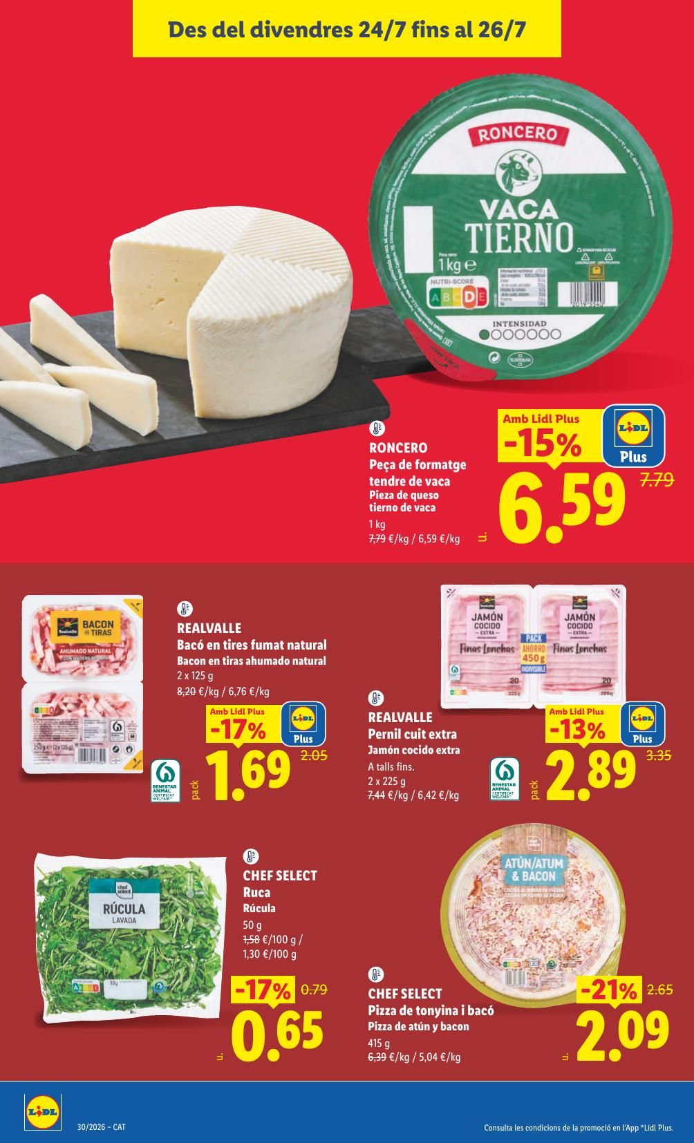 Folleto Lidl Alimentación · 20 de julio de 2026 – 26 de julio de 2026 — Página 32