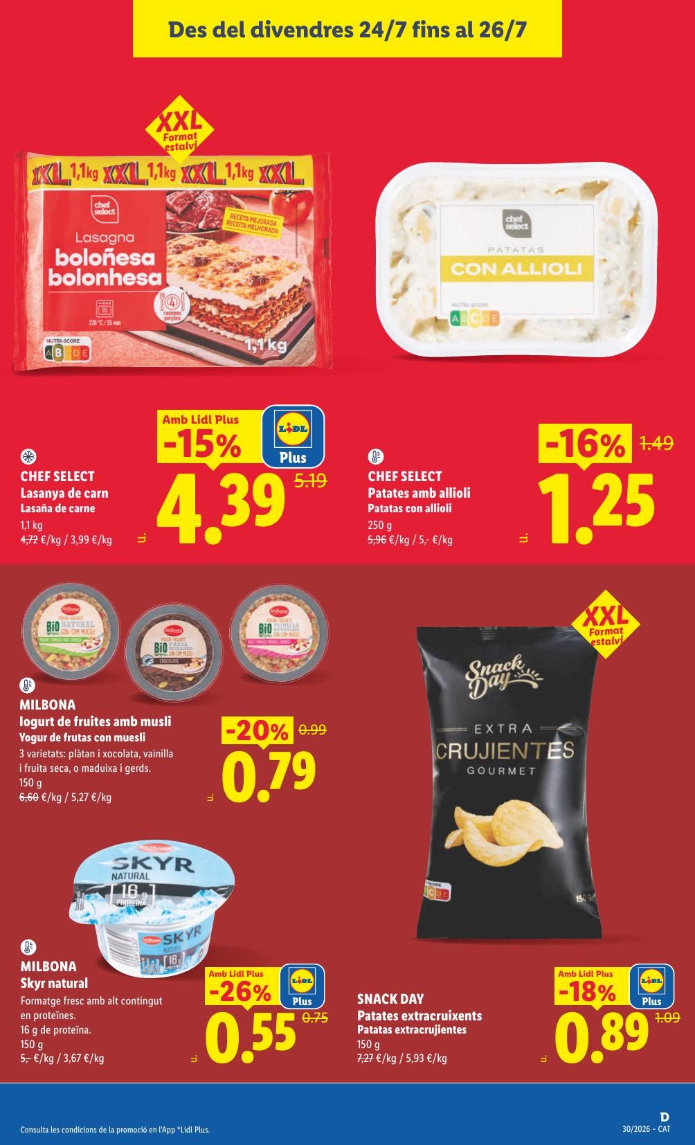 Folleto Lidl Alimentación · 20 de julio de 2026 – 26 de julio de 2026 — Página 33