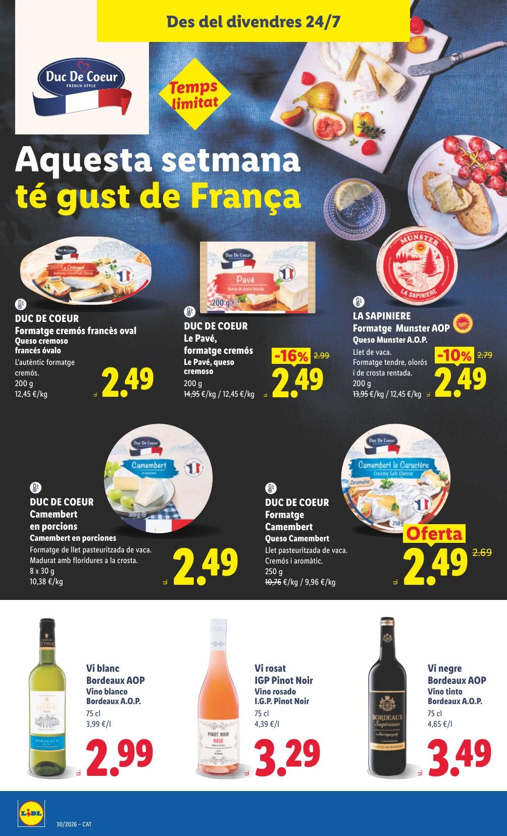 Folleto Lidl Alimentación · 20 de julio de 2026 – 26 de julio de 2026 — Página 40